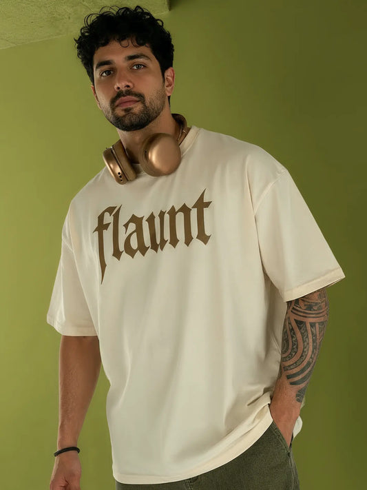 Golden Sigil Printed Oversized T-shirt Unisex