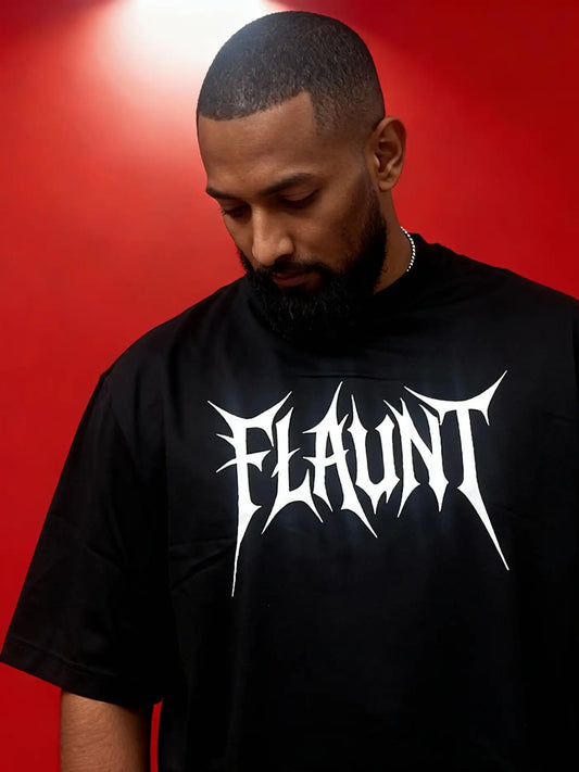 Flaunt Origins Printed Oversized T-shirt Unisex