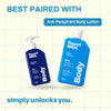 Best paired with the Deodorant and Antiperspirant Lotion, flaunt MEN.