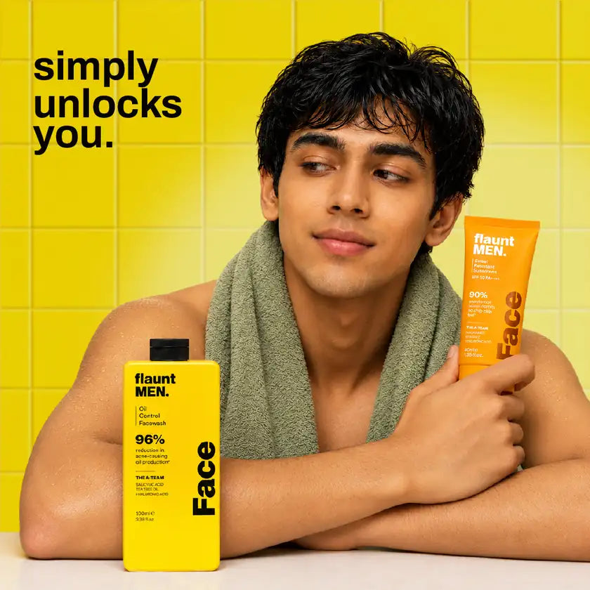 Simply unlocks you: the Face Duo, flaunt MEN.