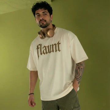 Golden Sigil Printed Oversized T-shirt Unisex