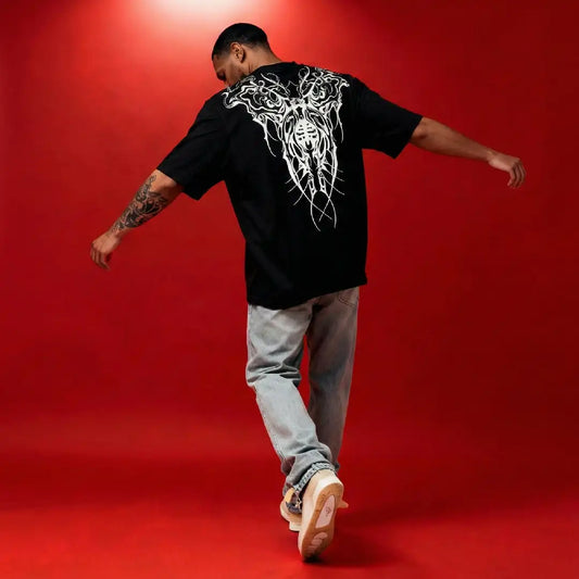 Flaunt Origins Printed Oversized T-shirt Unisex