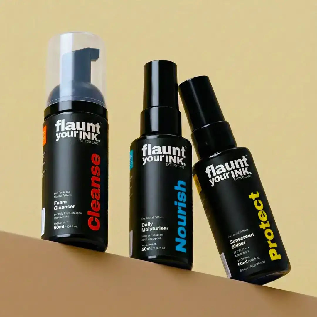 Healed Tattoo Care Trio - Daily Kit | Flaunt Your Ink